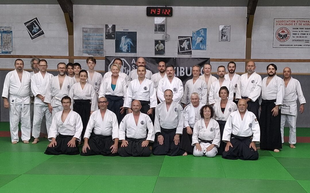 Premier stage de la saison : l’Aïkibudo poursuit le mouvement !